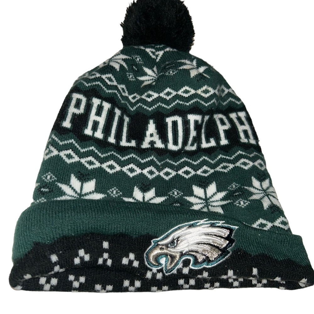 NFL Philadelphia Eagles new era green black beanie hat